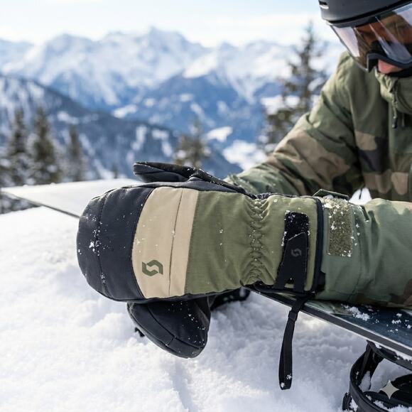 SCOTT Ultimate Hybrid Waterproof Ski Snowboarding Mittens –  Size M - Picture 3 of 7